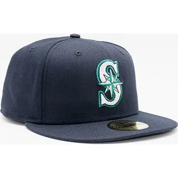 Módní doplněk Kšiltovka New Era - MLB On-Field 59FIFTY - Seattle Mariners - Team Color velikosti fitted caps 7 3/4 (61.5 cm)