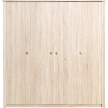 Dětská skříň Stylová šatní skříň Finezja F4 - dub sonoma