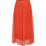 ORANŽOVÁ MIDI SUKNĚ Only