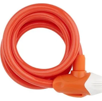 Zámek na kolo Zámek spirála PRO-T Plus M12 x 120cm Color oranžová