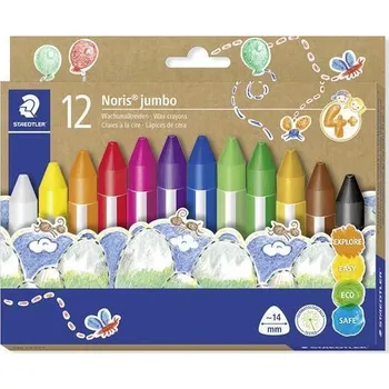 Voskovky "Noris Jumbo", sada, 12 barev, STAEDTLER 228 14 C12