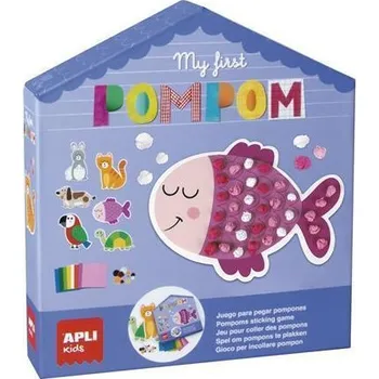 kreativní sada Kreativní sada "My first PomPom", zvířátka, APLI Kids 18505