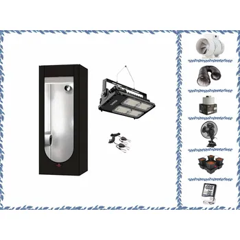 Pěstební box Optimalgrow: kompletní pěstební set Hydroshoot 60 + SANSI Reflektor 100W