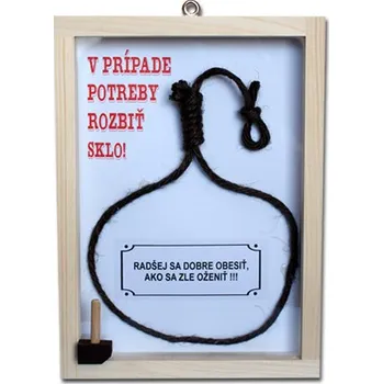 Rám na obraz Obrázek pro ženatého muže - smyčka SK