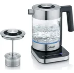 GRAEF WK350, Skleněná konvice s regulací teploty, 1,0 litr