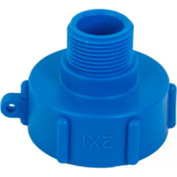 Pěstitelství BRADAS Adaptér na IBC vnější závit Redukce: S60x6 x 1/2"