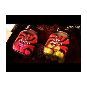 Boilies Sportcarp Plovoucí boilies Carp Candies 15mm 100ml Moruše-Česnek