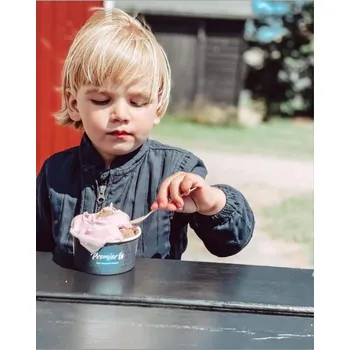 dívčí zimní kombinéza EN-FANT Thermal set solid Dark Slate 122 (doporučená výška 120-127cm)