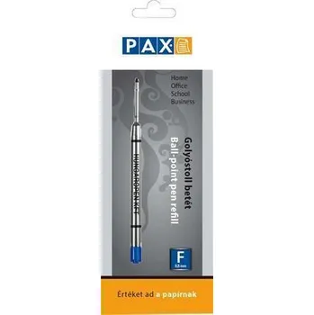 Náplň do psacích potřeb Náplň do kuličkového pera, modrá, 0,8 mm, PAX