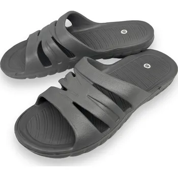 Pánské pantofle Kembo Pánské šedé pantofle Barva: Šedá, Velikost: 42