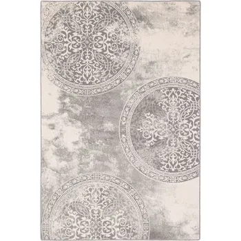 Koberec Kusový koberec vlněný Agnella Isfahan M Asyria Alabaster šedý Rozměr: 133x180 cm