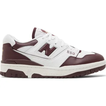 Pánské tenisky New Balance 550 White Burgundy Velikost: 42 BB550BZ1