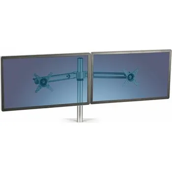 Televizní držák Držák na dva monitory "Lotus™", stříbrná, s rameny, FELLOWES