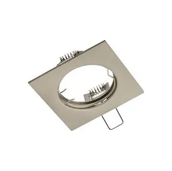 Svítidlo GTV Stropní bodové svítidlo PORTO, IP20, čtverec, nerez, TYP DS10