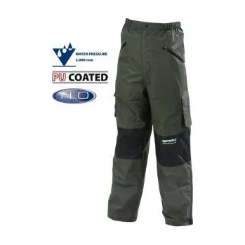 Rybářské oblečení SPRO Kalhoty Rain Pants Moss Green vel. XXL