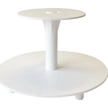 Stojan na kapsle Stojan na dort dvoupatrový, plast, SCHNEIDER