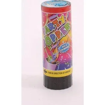 Konfeta Konfety vystřelovací, party popper, 11 cm