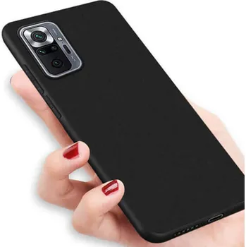 Pouzdro na mobilní telefon Extrapevný silikonový ochranný kryt pro Xiaomi Redmi 10C - černý