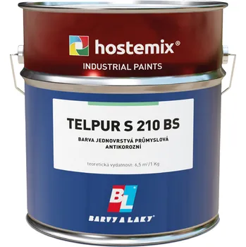 barva na kov Polyuretanová kovářská barva 2v1 TELPUR S210 BS s tužidlem - 4kg + 0,2kg tužidlo - 9941