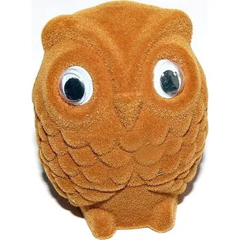 Dárková krabička Dárková krabička sova - 488 (Dárková sametová krabička sova)