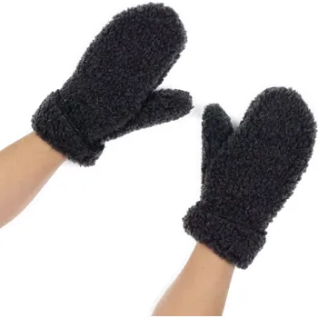 Zimní čelenka Wooline Zimní rukavice Eva, černá Velikost: L/XL