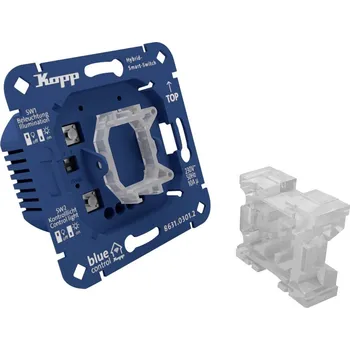 Stavebniny 863103012 Blue-Control 1kanálový bezdrátový spínač/aktor modrá