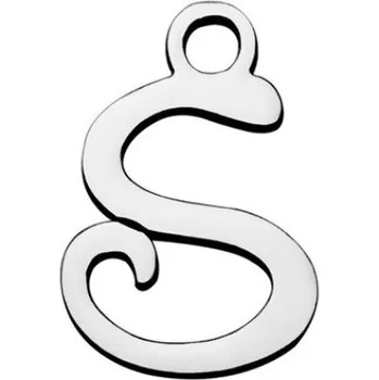 Přívěsek Šperky4U Drobný ocelový přívěšek - písmeno - iniciála - OK1307-S