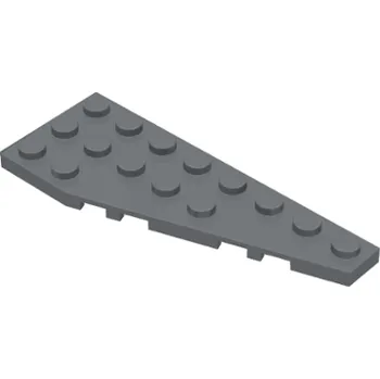 Stavebnice LEGO 50304 Dark Bluish Gray Wedge, Plate 8 x 3 Pentagonal Right (Tmavě modrošedý klín, deska 8 x 3 pětiúhelníková pravá)