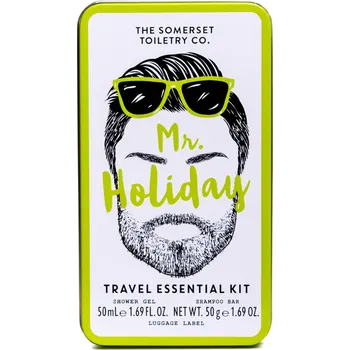 Kosmetická sada Somerset Toiletry Mr. Holiday Pánská cestovní sada, 3 ks