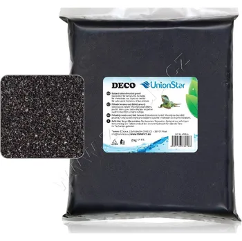 Teraristika Terarijní písek černý 2kg DECO