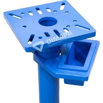 Dílenský stůl Stojan dílenský litinový 270x270mm / Profi pracovní stůl