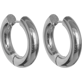 Náušnice ORNAMENTI Náušnice Large Hoops silver