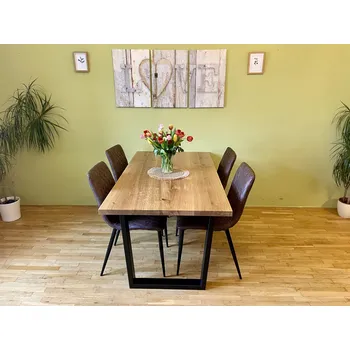 Jídelní stůl Jídelní stůl Fortuna Dřevo: Dřevotřísková deska dub