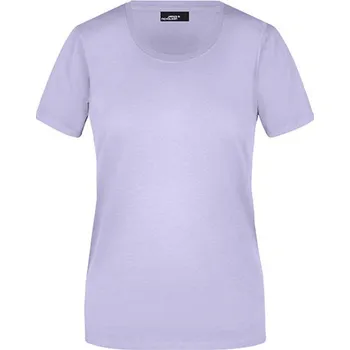 James&Nicholson Dámské triko JN901 Lilac M