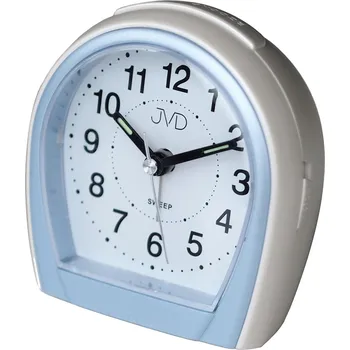 Budík Netikající svítící ručkový budík JVD SRP812.7