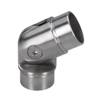 Zábradlí Spojka s kloubem na trubku ø 42,4 mm, M8, broušená AISI 304