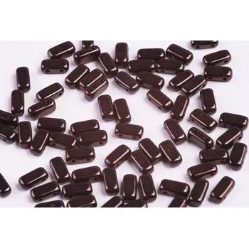 Korálek Dvoudírkové obdélníčky č. 33