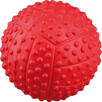 Hračka pro psa Sportovní míč z tvrdé gumy se zvukem 7 cm