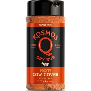Koření Kosmos Q BBQ koření Cow Cover HOT, 297 g