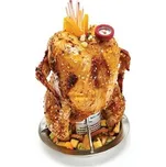 Broil King Stojan na kuře s teploměrem nerez