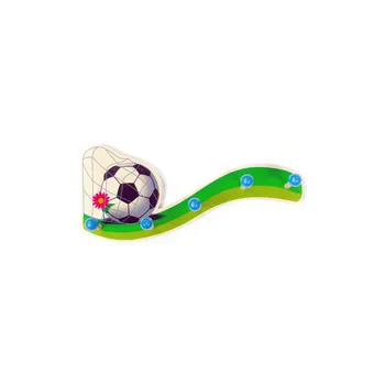 Věšák Dětský věšák FOTBAL na oblečení na zeď - HESS