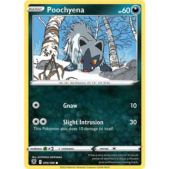Sběratelská karetní hra Pokémon TCG Poochyena 095/189