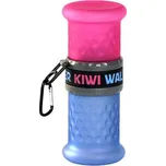 Cestovní láhev 2in1 růžovo-modrá 750+500ml Kiwi