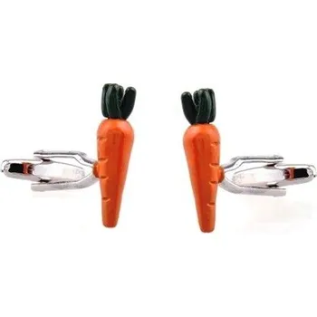 Manžetový knoflíček Manžetové knoflíčky mrkev pro zelináře