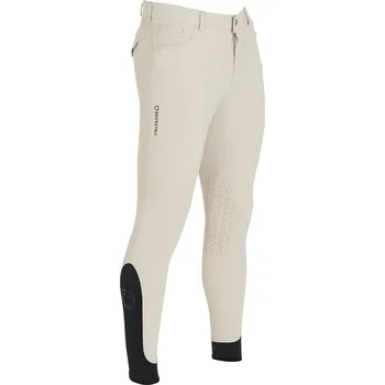 Jezdecké kalhoty EQUESTRO Rajtky Caspar Light Equestro, s gripem na kolenou, pánské, oxford tan 48