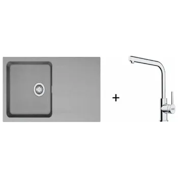 Kuchyňský dřez Franke SET T112 - Orion OID 611 Tectonite Šedá + FS 3230.031 + ZÁRUKA 5 LET ZDARMA