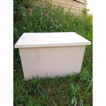 Přepravka na 6 rámků 39x30 z překližky (Bedna na odnos včelích rámků)