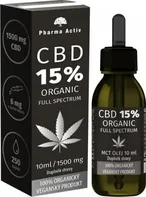 Pharma Activ CBD Organic Full Spectrum MCT olej 15 % 10 ml