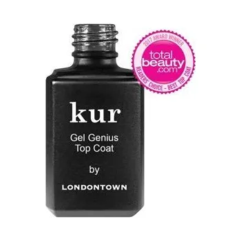 Přípravek na nehty LONDONTOWN kur Gel Genius Top Coat pro gel-like vzhled