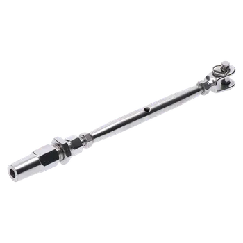 Šponovák pro lanko ø 4 mm závit M6/LH6, broušená AISI 304